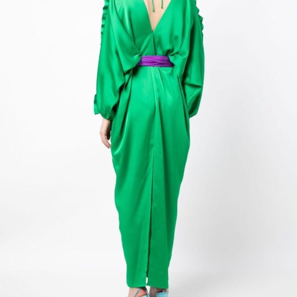 CYNTHIA ROWLEY CAFTAN MAXI DRESS OS - Picture 8 of 10